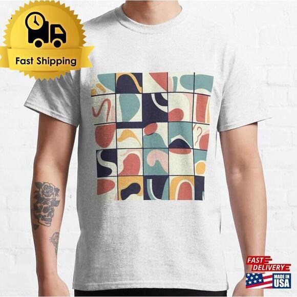 Other - Chaos And Calm Abstract Pattern Classic T-Shirt Unisex